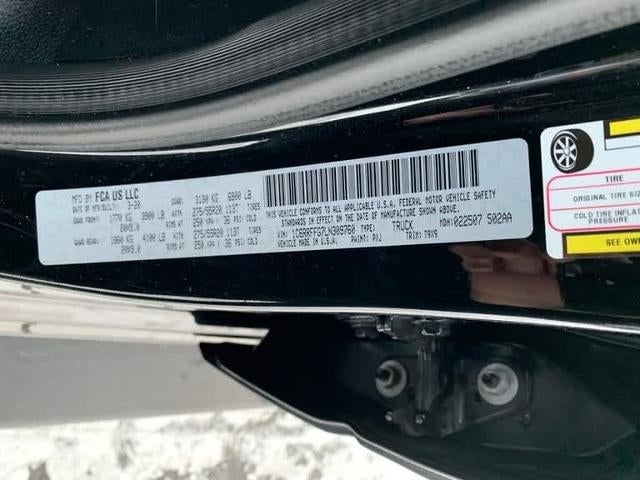 2020 RAM 1500 Big Horn 4x4 Crew Cab 5'7" Box