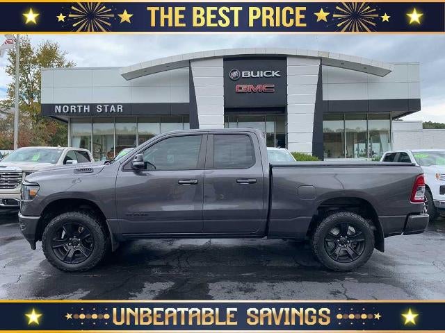 2021 RAM 1500 Big Horn 4x4 Quad Cab 6'4" Box