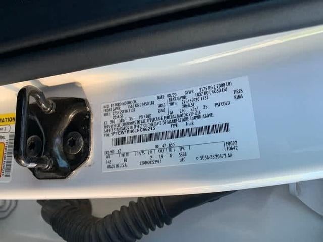2020 Ford F-150 XLT 4WD SuperCrew 5.5' Box