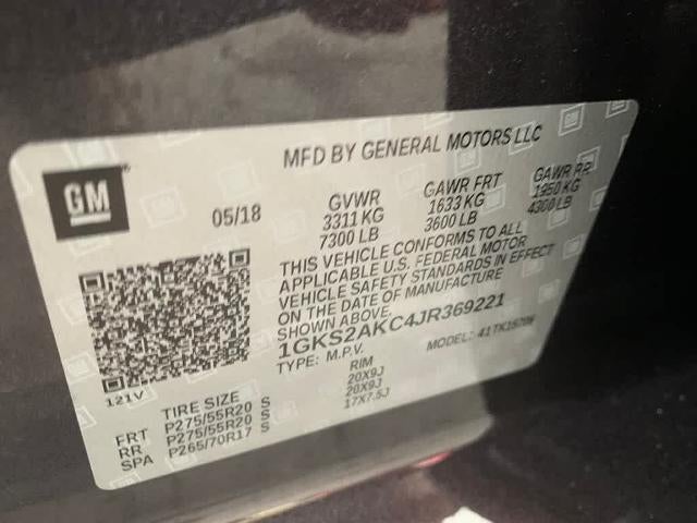 2018 GMC Yukon Base