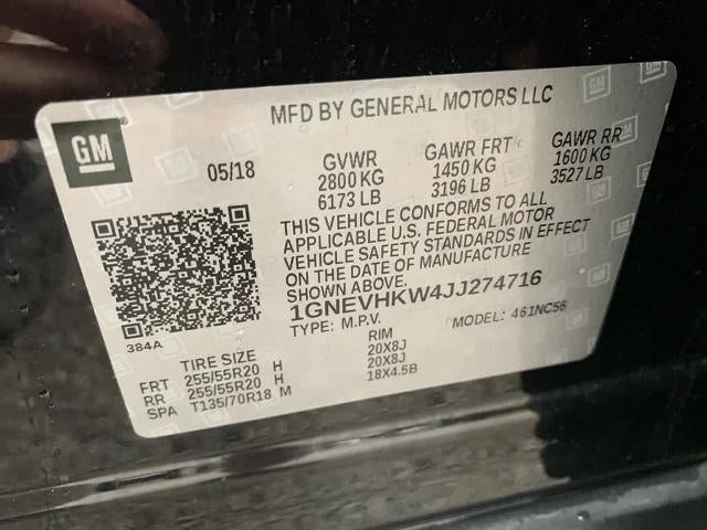 2018 Chevrolet Traverse AWD 3LT