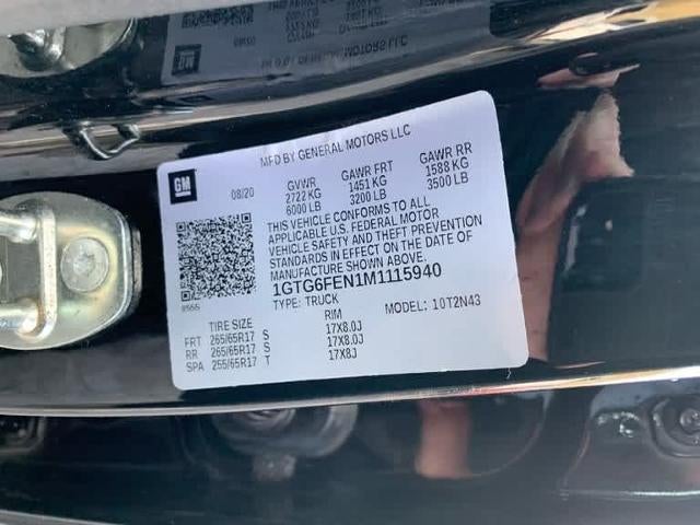 2021 GMC Canyon Crew Cab Short Box 4-Wheel Drive AT4 w/Cloth