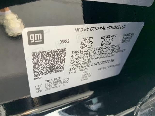 2023 GMC Sierra 1500 Crew Cab Short Box 4-Wheel Drive AT4