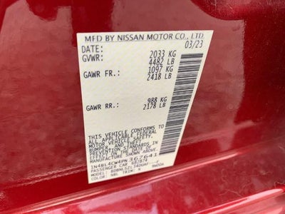 2023 Nissan Altima 2.5 SR AWD Sedan