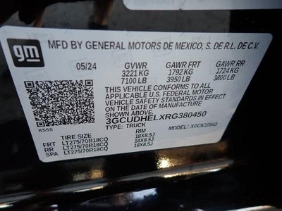 2024 Chevrolet Silverado 1500 Crew Cab Short Box 4-Wheel Drive ZR2