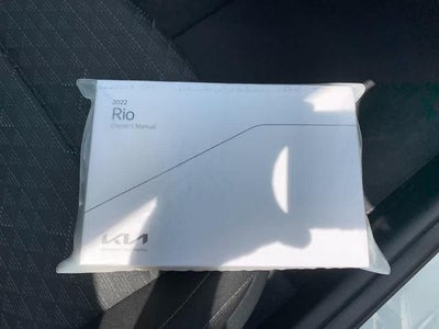 2022 Kia Rio S IVT