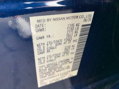 2020 Nissan Murano AWD Platinum