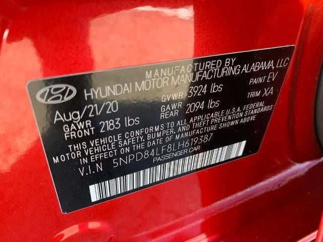 2020 Hyundai Elantra Value Edition IVT