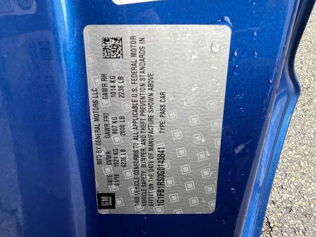 2016 Chevrolet Camaro 2dr Coupe 1LT