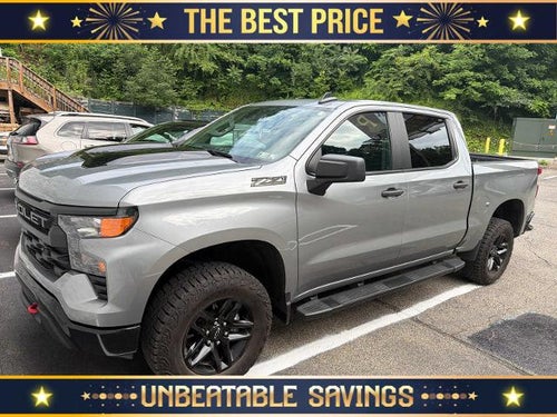 2024 Chevrolet Silverado 1500 Crew Cab Short Box 4-Wheel Drive Custom Trail Boss