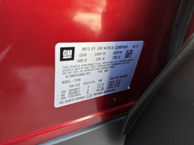 2022 Chevrolet Trailblazer AWD 4dr LT