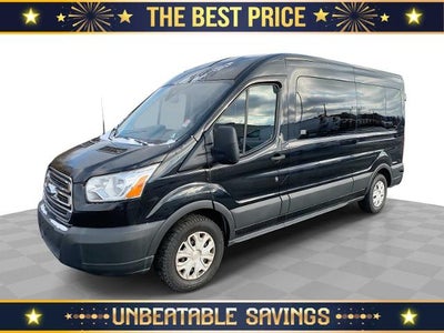 2017 Ford Transit-350 T-350 148" Med Roof XLT Sliding RH Dr