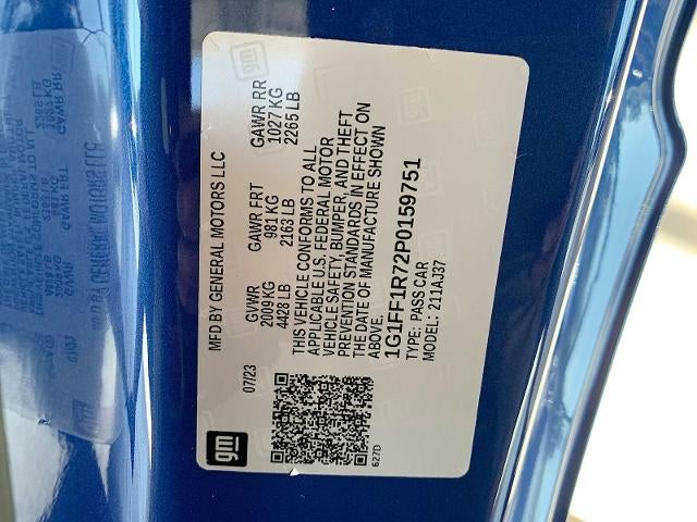 2023 Chevrolet Camaro 2dr Coupe LT1