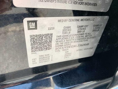 2020 Chevrolet Silverado 1500 Crew Cab Short Box 4-Wheel Drive LT All Star Edition