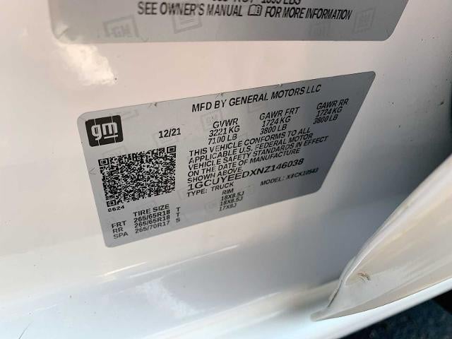 2022 Chevrolet Silverado 1500 LTD Crew Cab Short Box 4-Wheel Drive RST