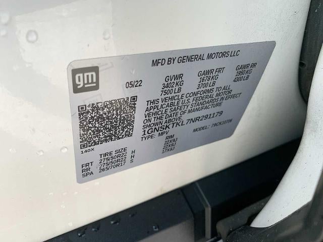 2022 Chevrolet Tahoe 4WD High Country