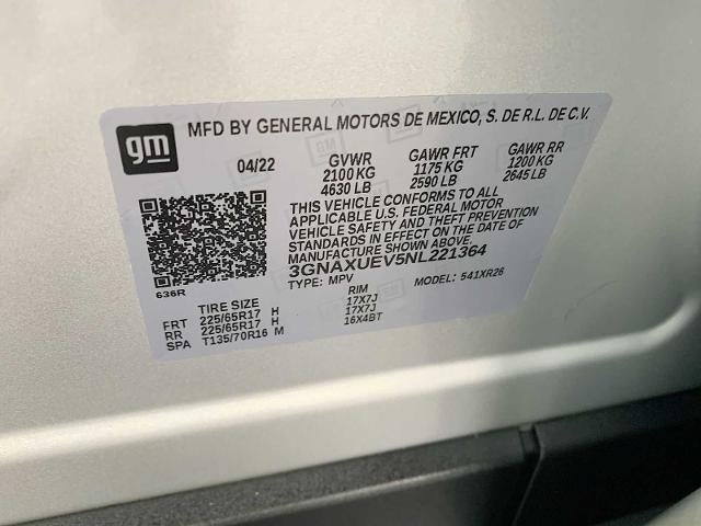 2022 Chevrolet Equinox AWD 4dr LT w/1LT