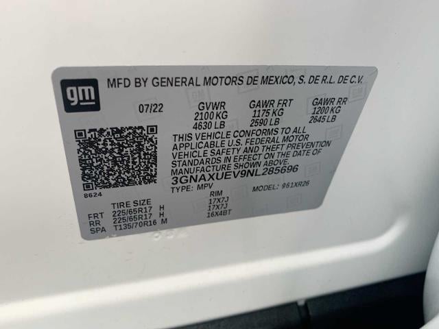 2022 Chevrolet Equinox AWD 4dr LT w/1LT