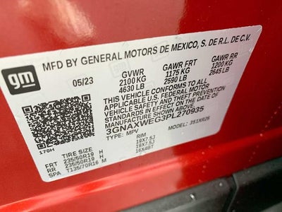 2023 Chevrolet Equinox AWD 4dr RS