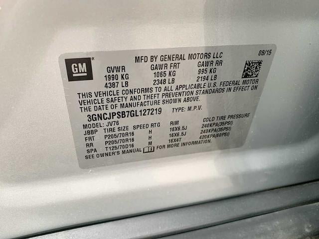 2016 Chevrolet Trax Base