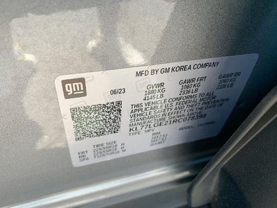 2024 Chevrolet Trax FWD 4dr 1RS