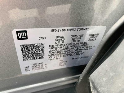 2024 Chevrolet Trax FWD 4dr 1RS