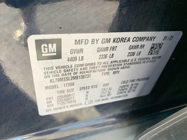 2021 Chevrolet Trailblazer AWD 4dr ACTIV
