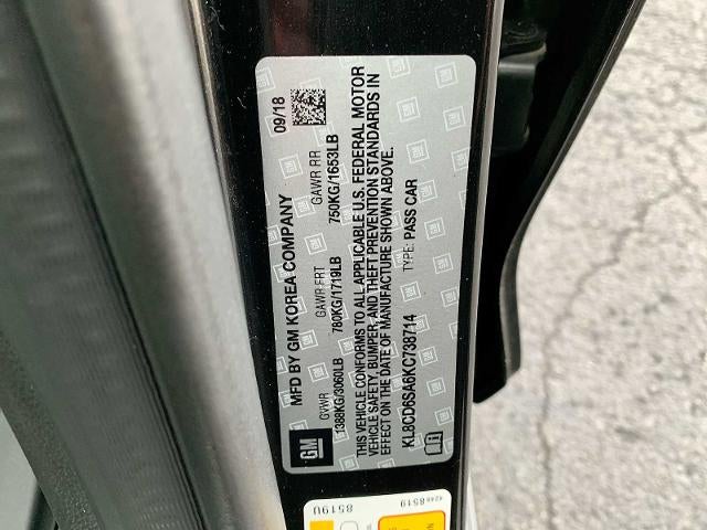 2019 Chevrolet Spark Hatch 1LT (Automatic)