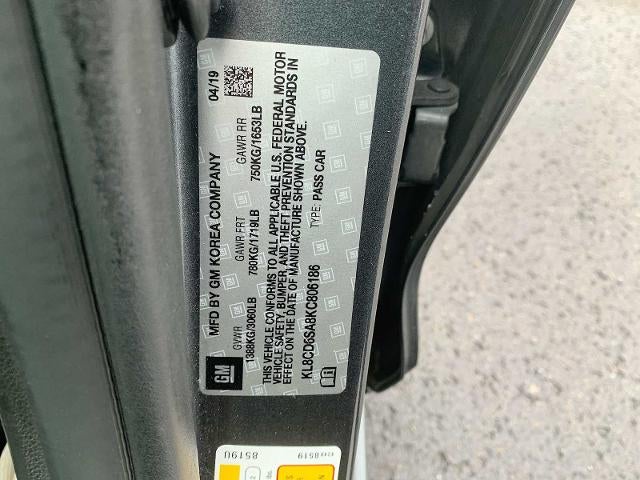 2019 Chevrolet Spark Hatch 1LT (Automatic)