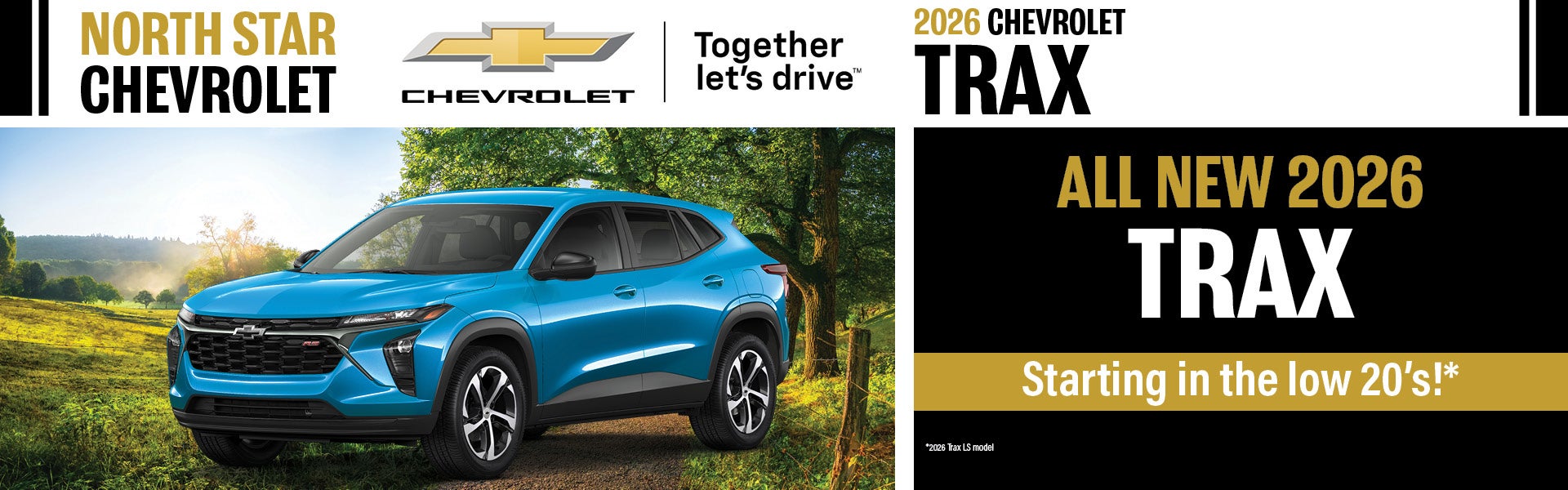 New 2026 Chevrolet Trax