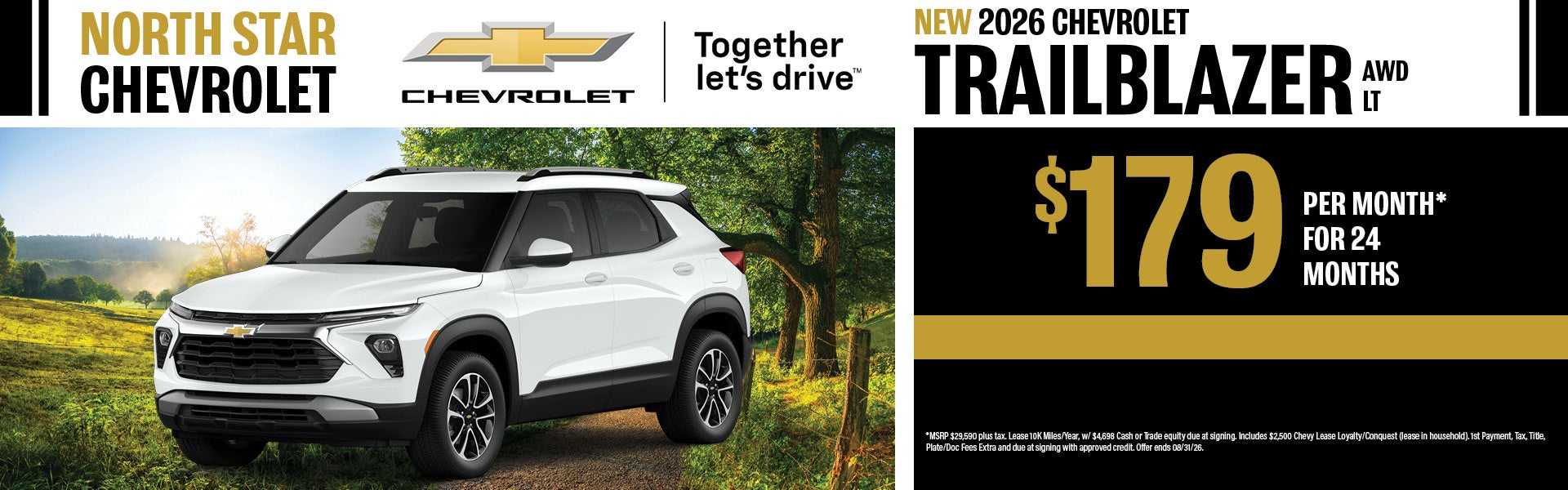 New 2026 Chevrolet Trailblazer