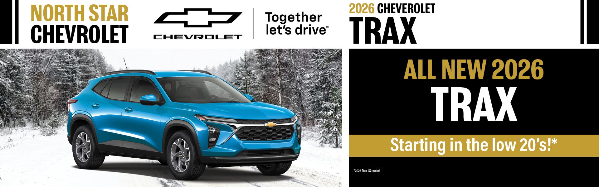 New 2026 Chevrolet Trax