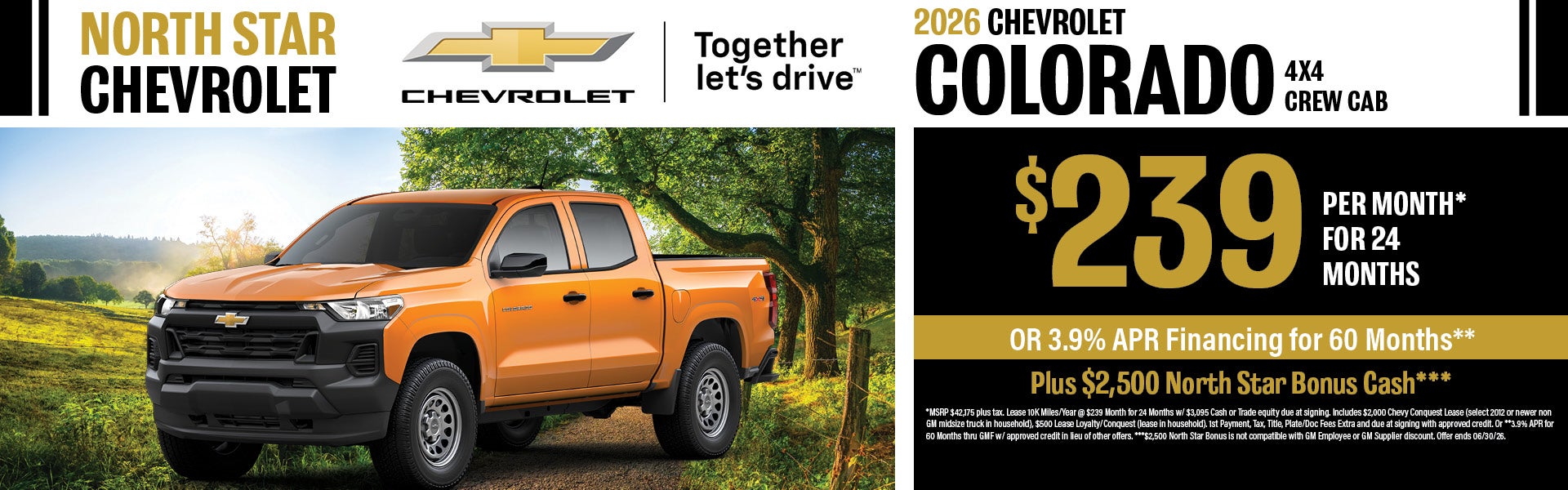 New 2026 Chevrolet Colorado