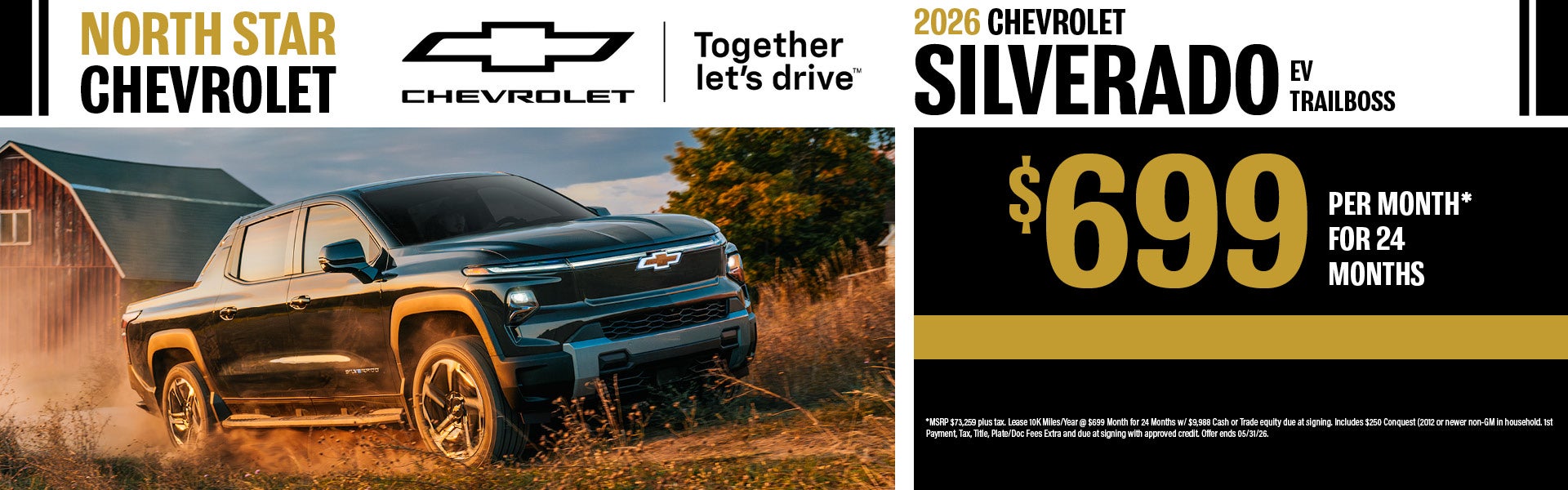 New 2026 Chevrolet Silverado EV