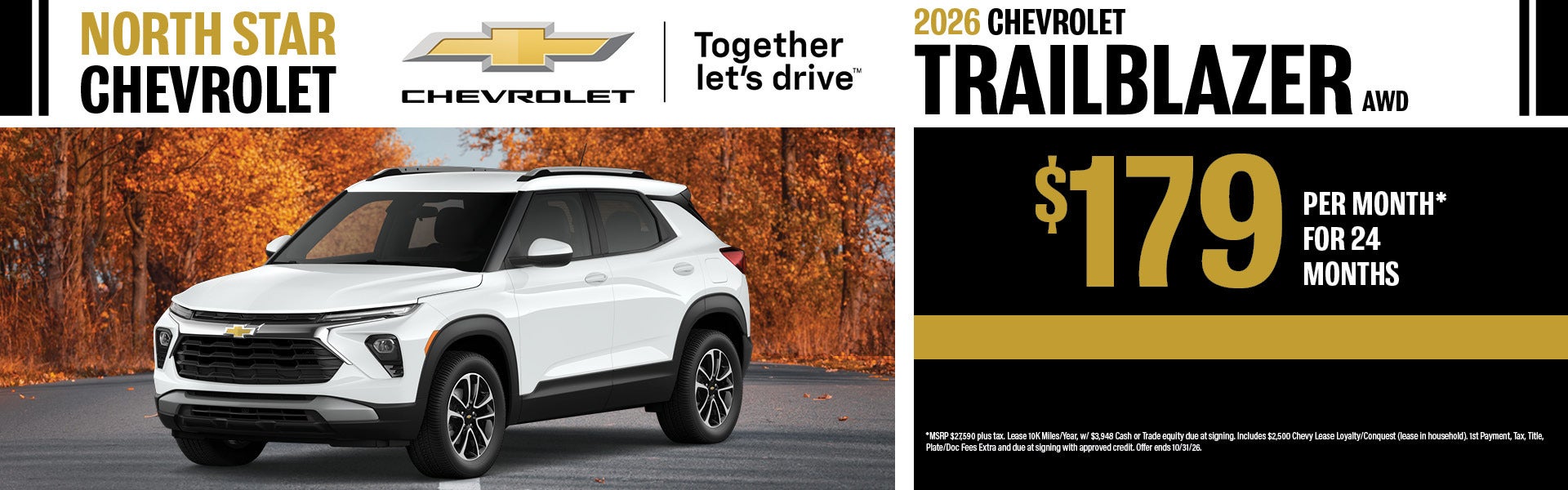 New 2026 Chevrolet Trailblazer