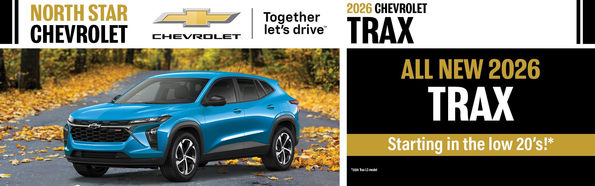 New 2026 Chevrolet Trax