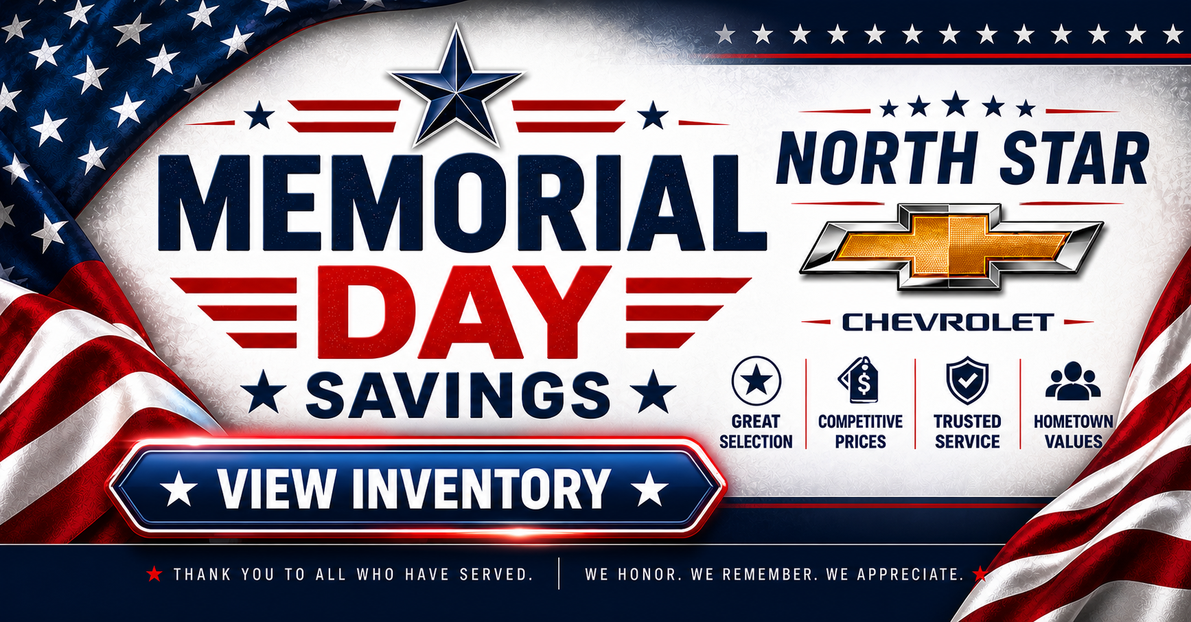 Memorial Day All Month Long